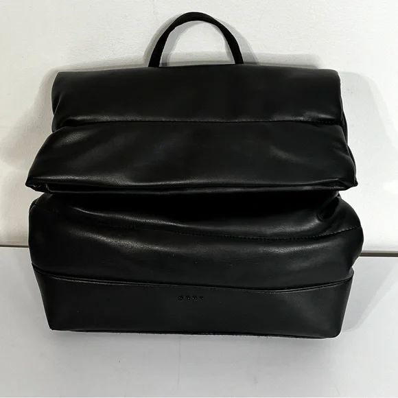 Dkny | Bags | Dkny Pola Foldover Logo Black Womens Faux  display picture 3